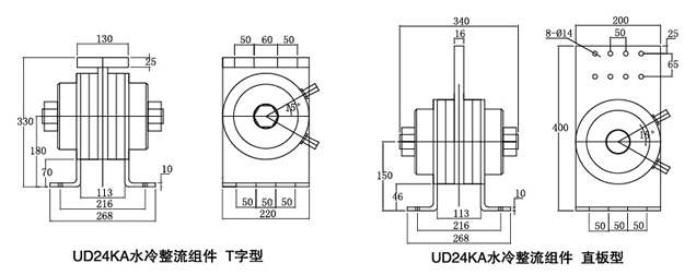 UD-24D型組合元件